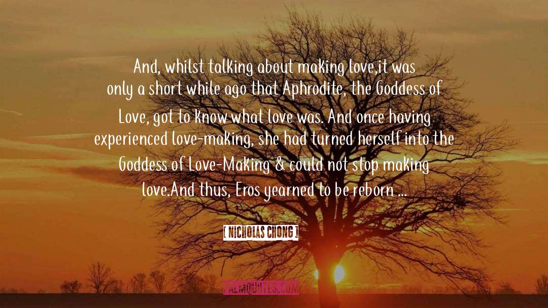 God Of Love quotes by Nicholas Chong