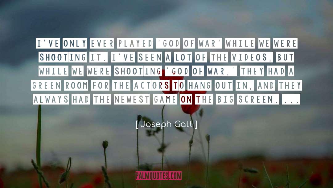 God Of War quotes by Joseph Gatt