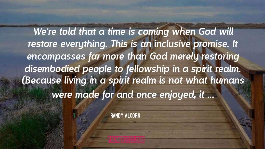 God Omnipresence quotes by Randy Alcorn
