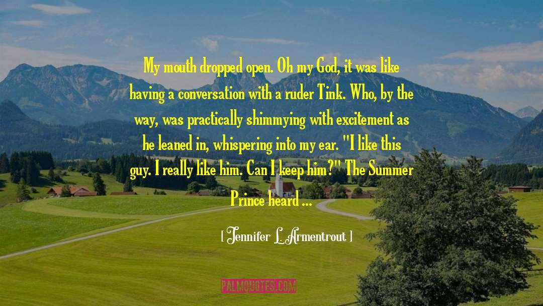 God Open My Eyes quotes by Jennifer L. Armentrout