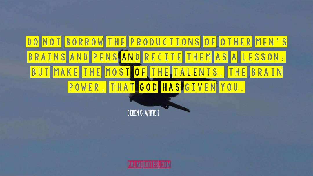 God Power quotes by Ellen G. White