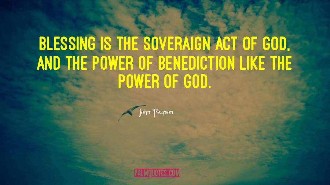 God Power quotes by John Pearson