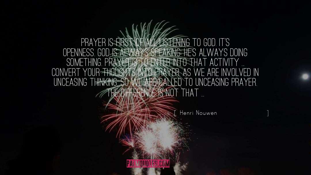 God Prayer quotes by Henri Nouwen