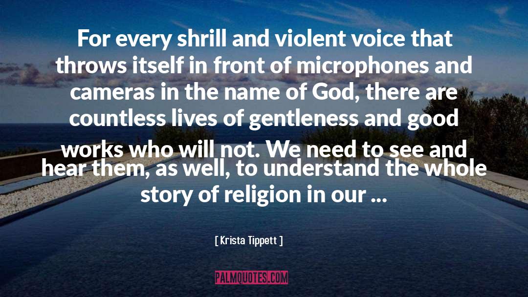 God Religion quotes by Krista Tippett