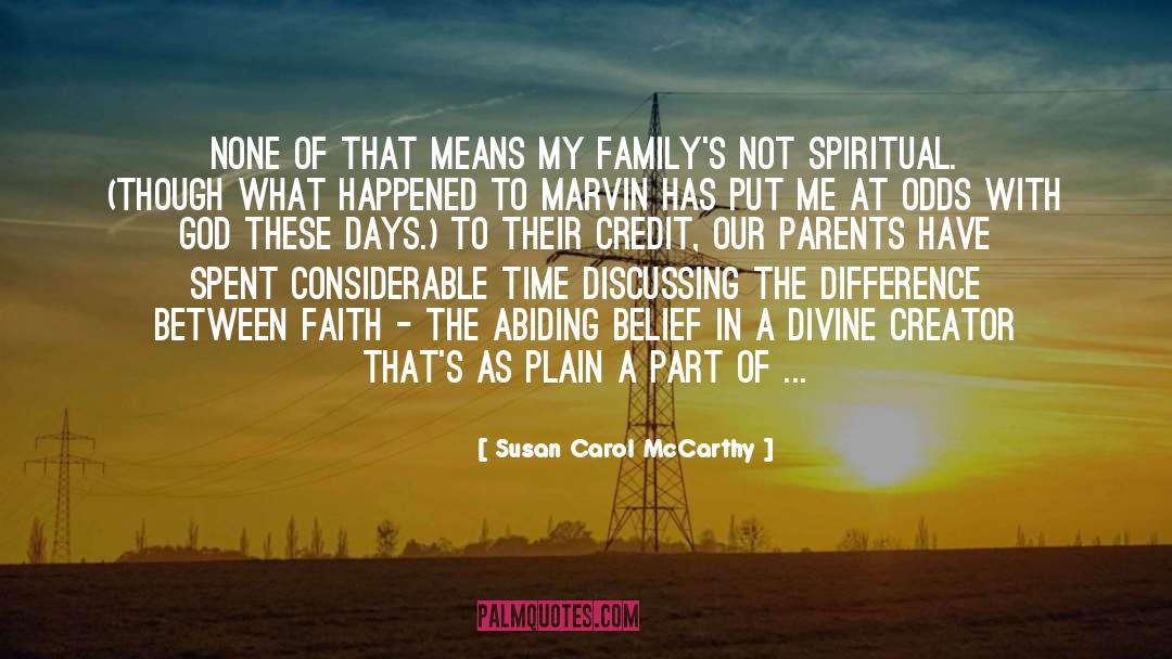 God Religion Spiritual Growth quotes by Susan Carol McCarthy