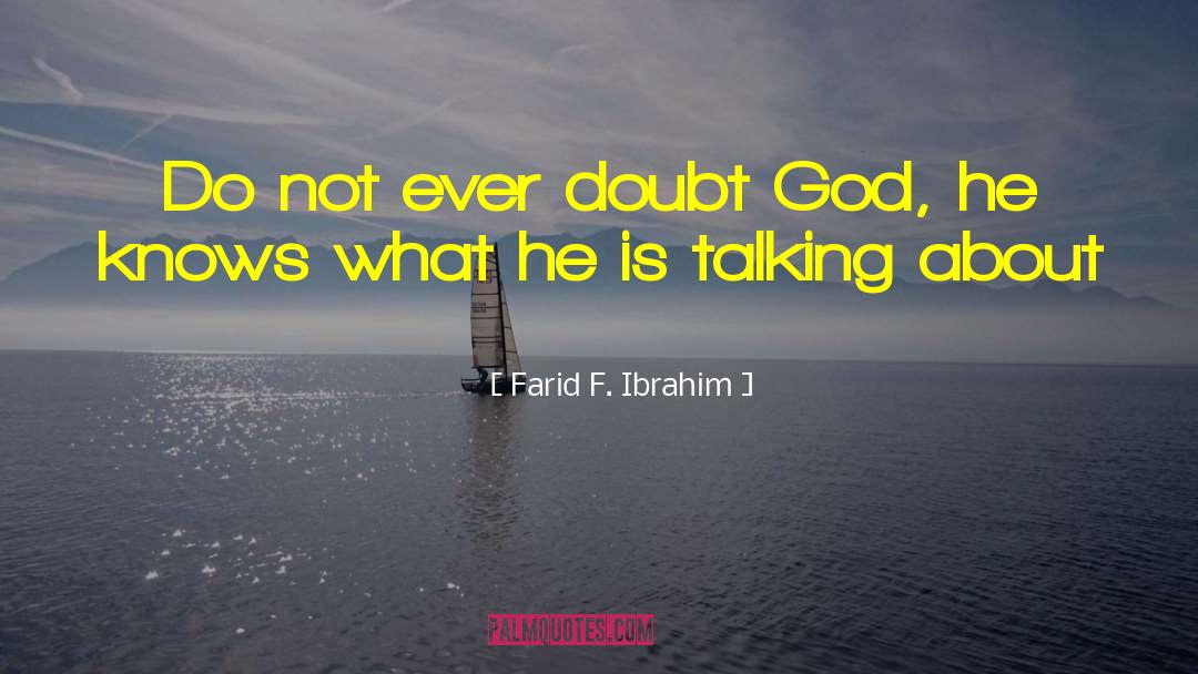 God S Direction quotes by Farid F. Ibrahim