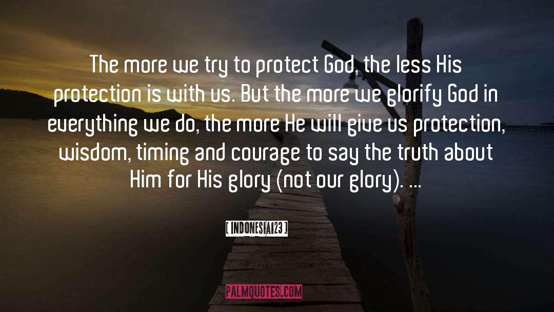 God S Glory quotes by Indonesia123