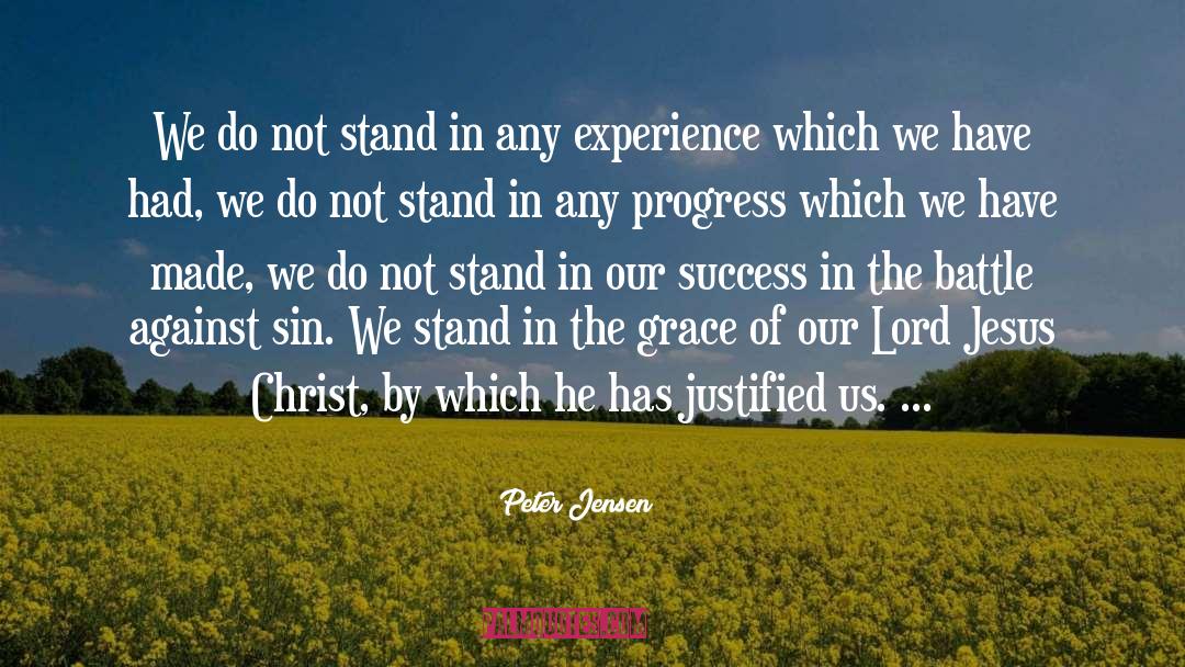 God S Grace quotes by Peter Jensen