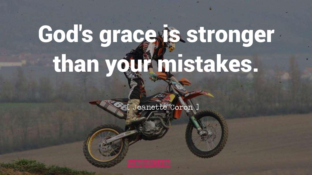 God S Grace quotes by Jeanette Coron