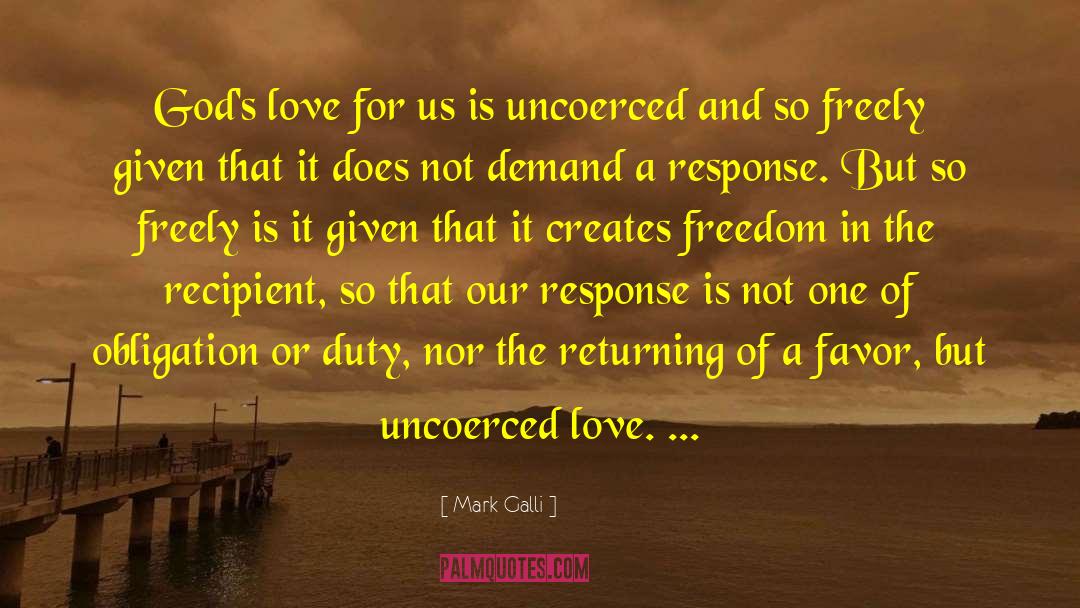 God S Love quotes by Mark Galli