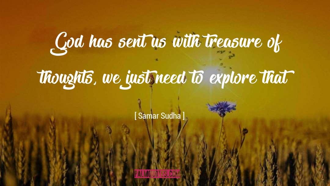 God S Multiplication quotes by Samar Sudha