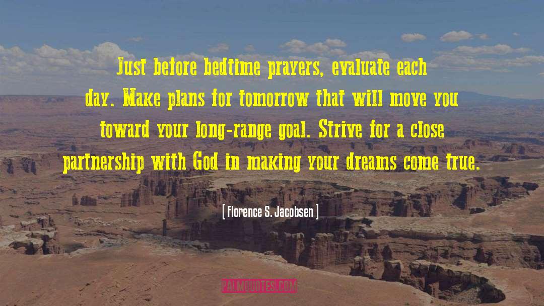 God S Plans For Your Future quotes by Florence S. Jacobsen