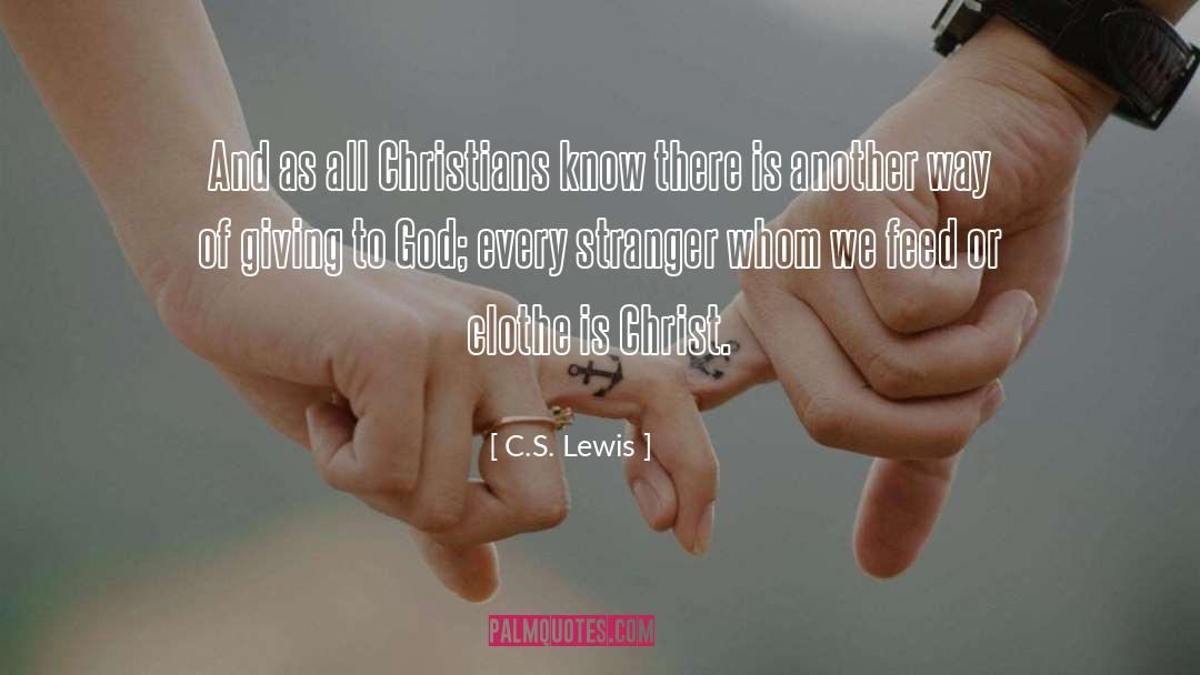 God S Presence quotes by C.S. Lewis