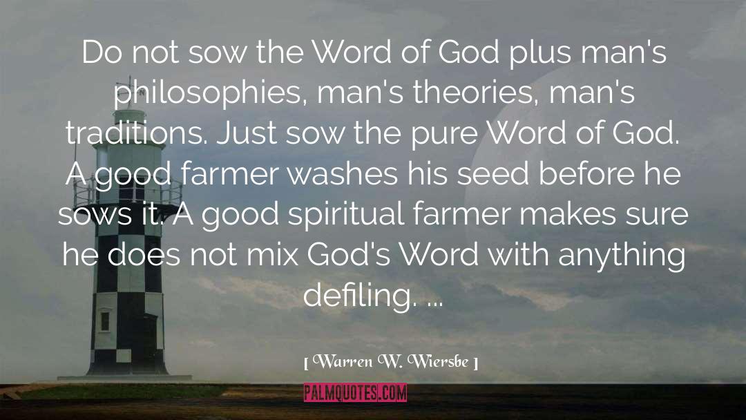 God S Word quotes by Warren W. Wiersbe