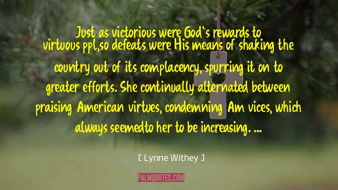 God S Working quotes by Lynne Withey