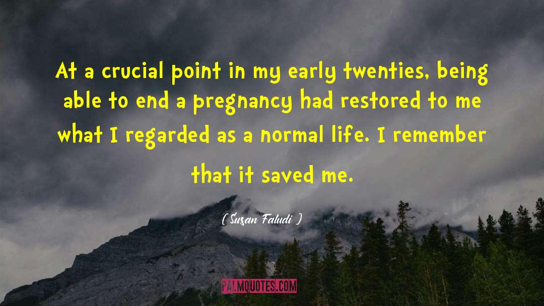 God Saved Me quotes by Susan Faludi