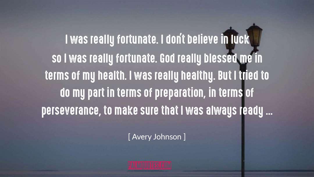 God Send quotes by Avery Johnson