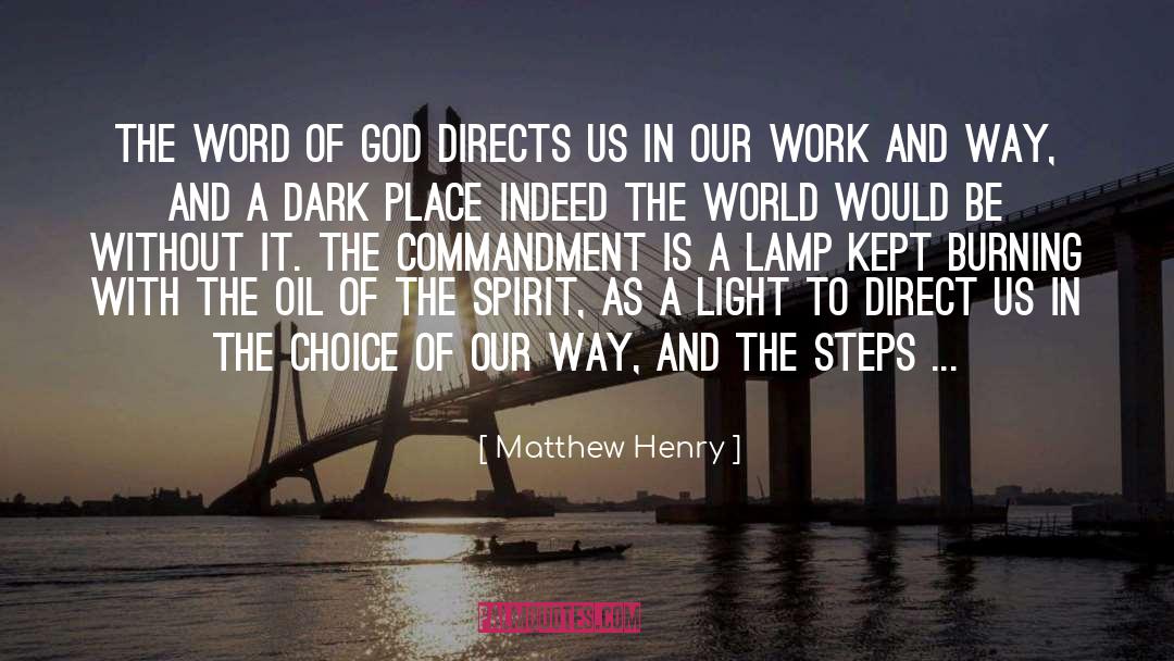 God Send quotes by Matthew Henry