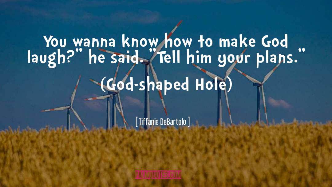 God Shaped Hole quotes by Tiffanie DeBartolo