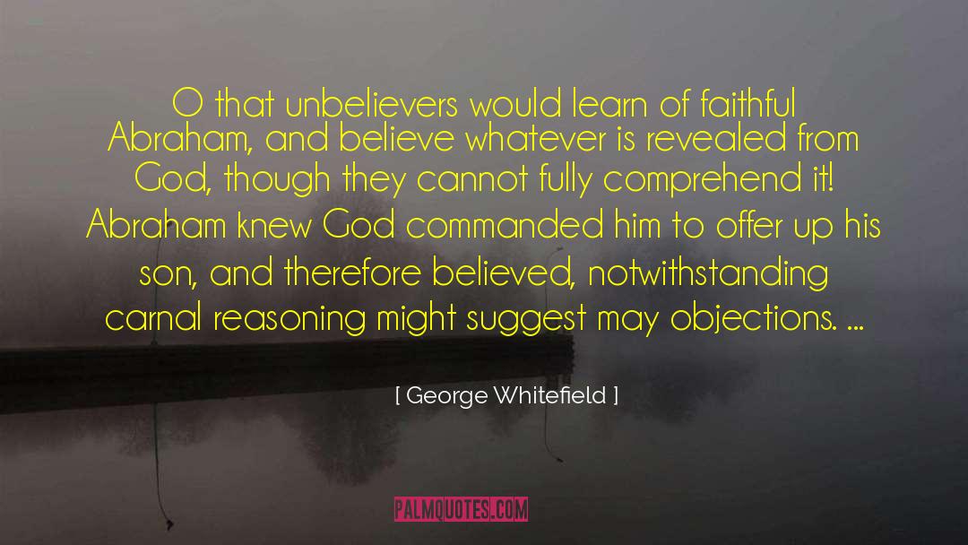God Son quotes by George Whitefield