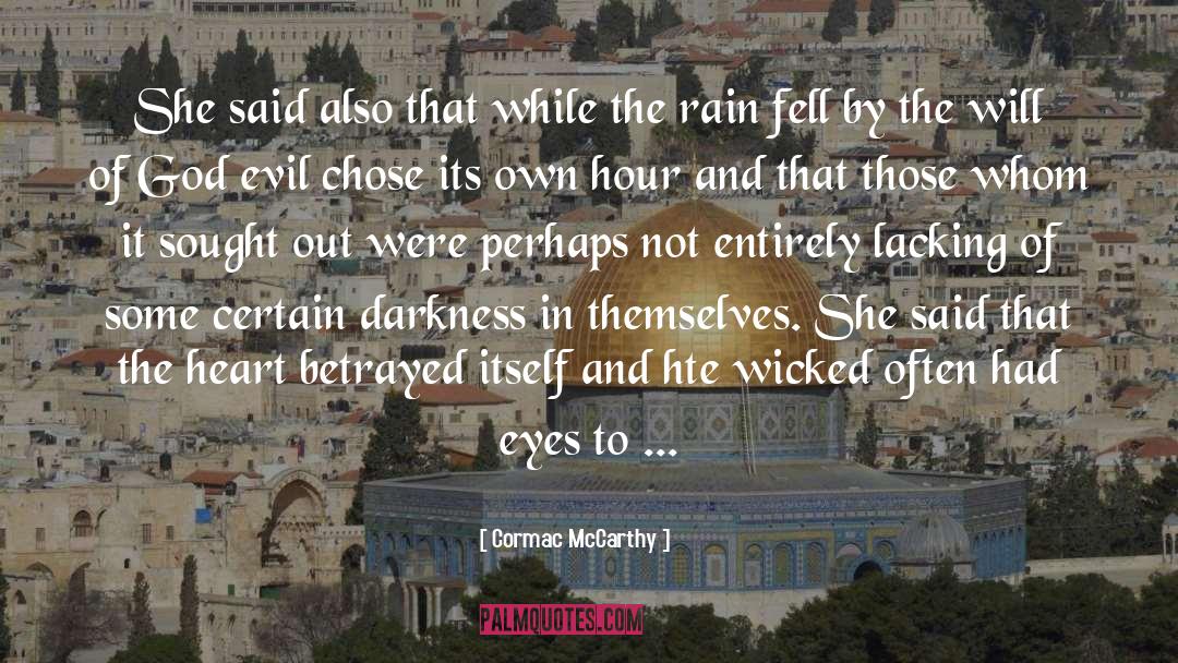 God Son quotes by Cormac McCarthy