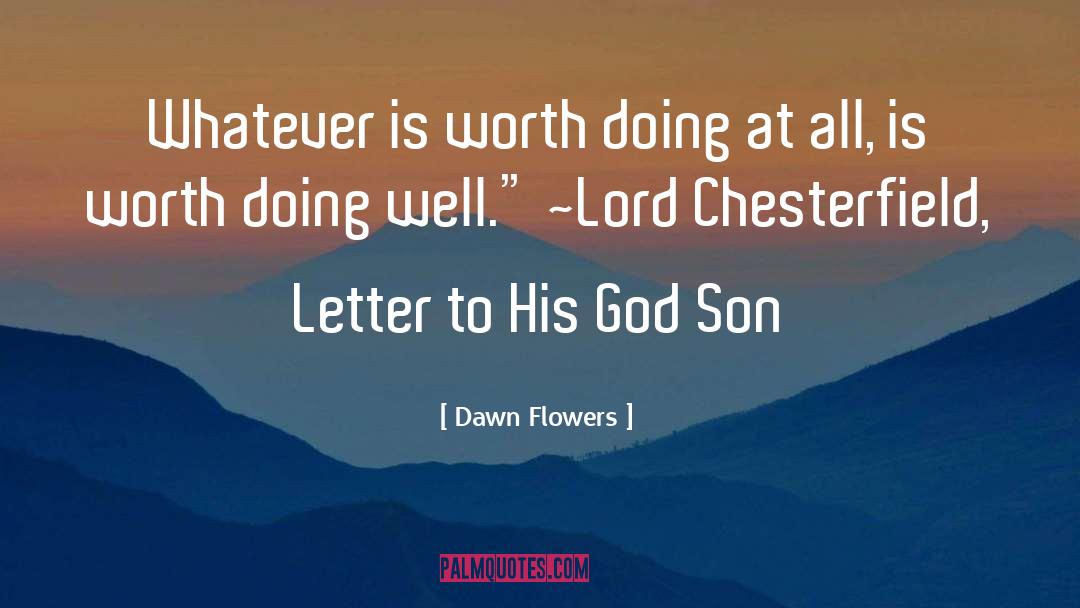 God Son quotes by Dawn Flowers