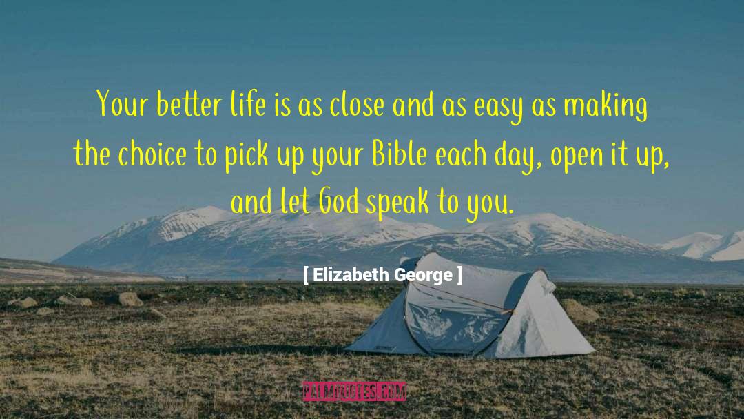 God Speak quotes by Elizabeth George