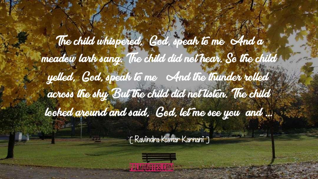 God Speak quotes by Ravindra Kumar Karnani