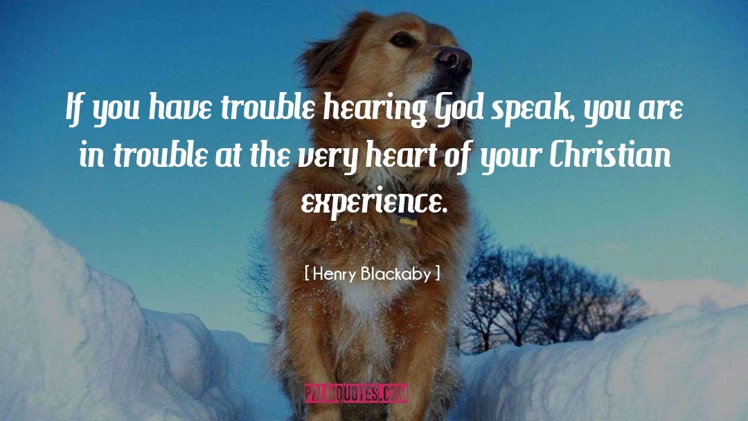 God Speak quotes by Henry Blackaby