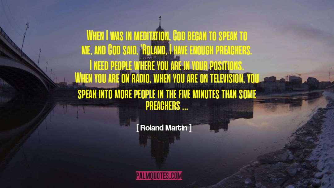 God Speak quotes by Roland Martin