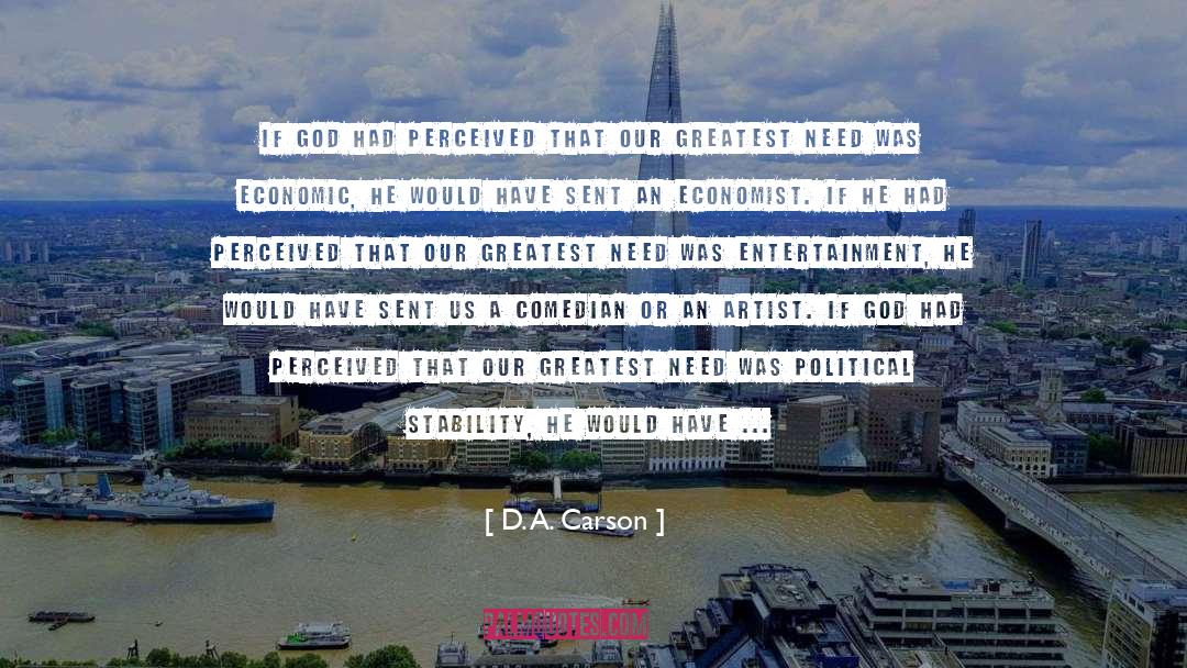 God Speaking quotes by D. A. Carson