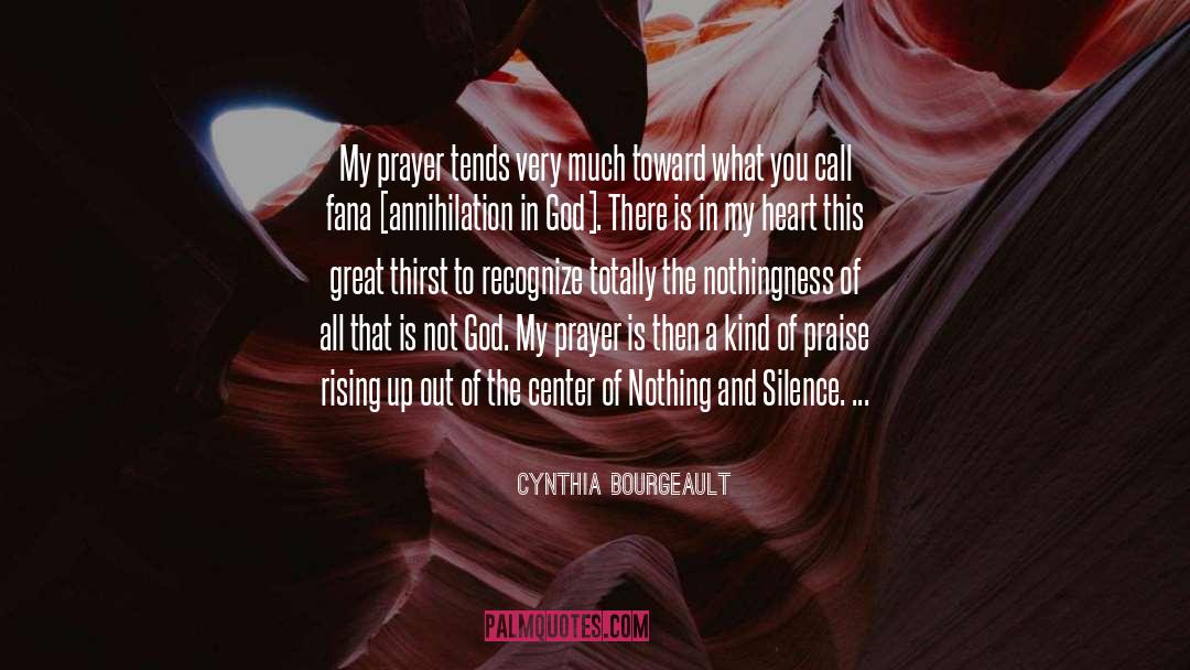 God The Center Of A Relationship quotes by Cynthia Bourgeault