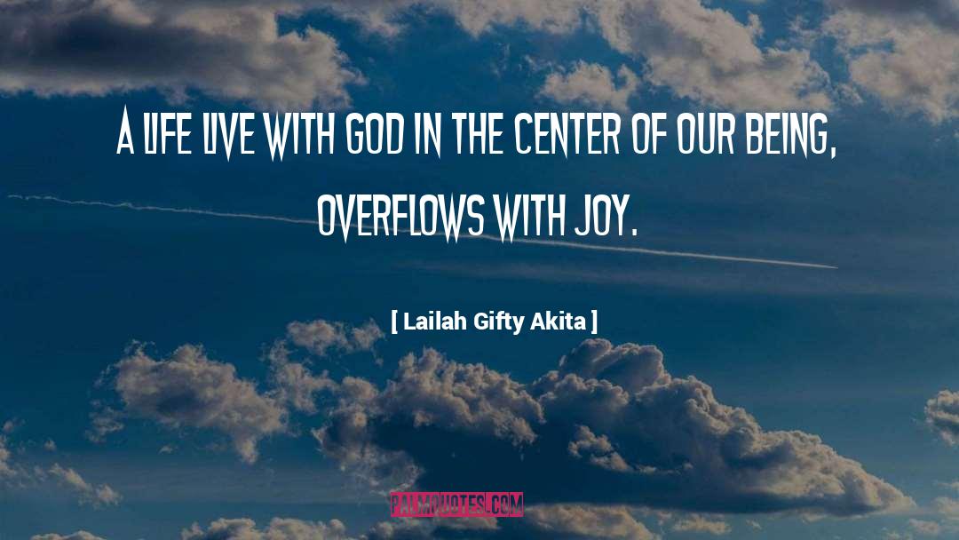 God The Center Of A Relationship quotes by Lailah Gifty Akita