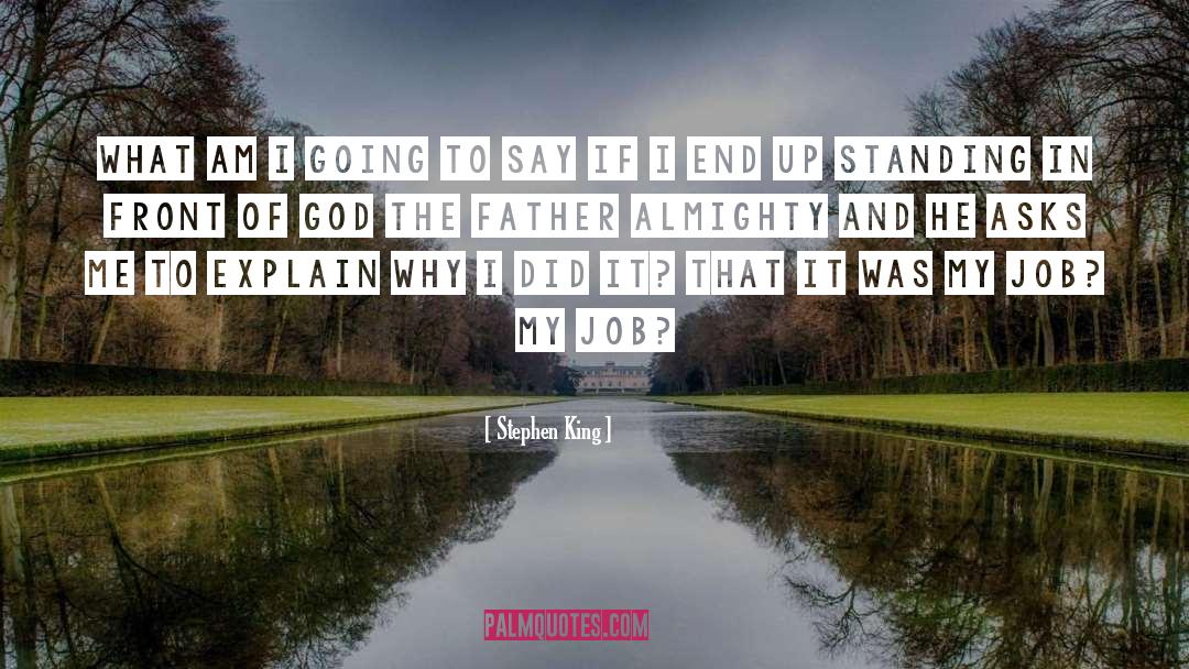 God The Father quotes by Stephen King