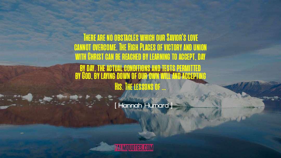 God The Savior quotes by Hannah Hurnard