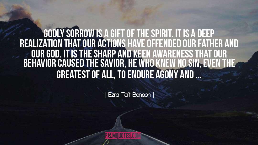 God The Savior quotes by Ezra Taft Benson