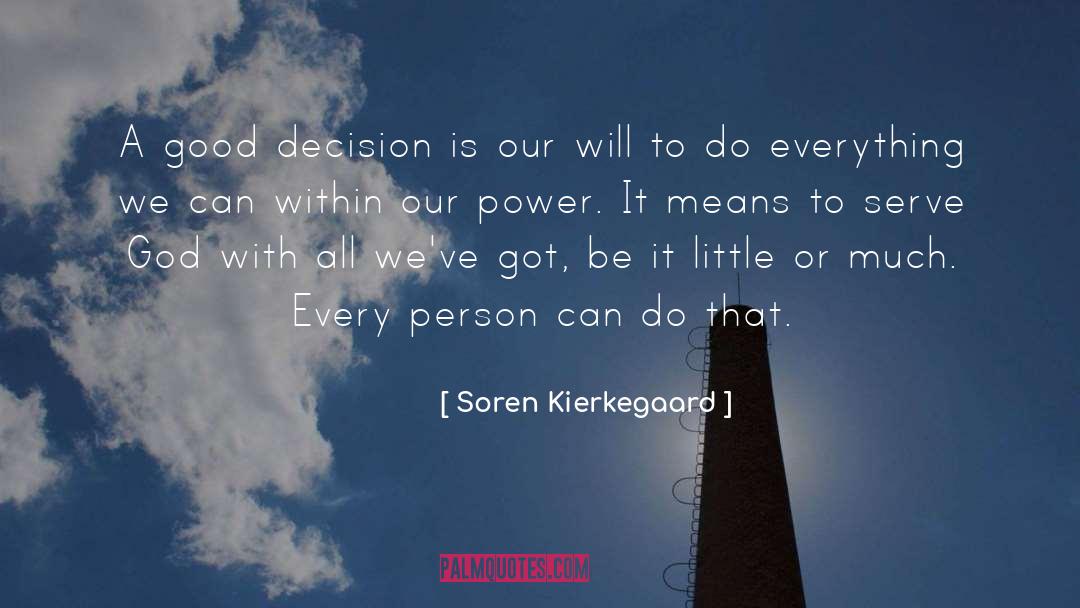 God We Trust quotes by Soren Kierkegaard