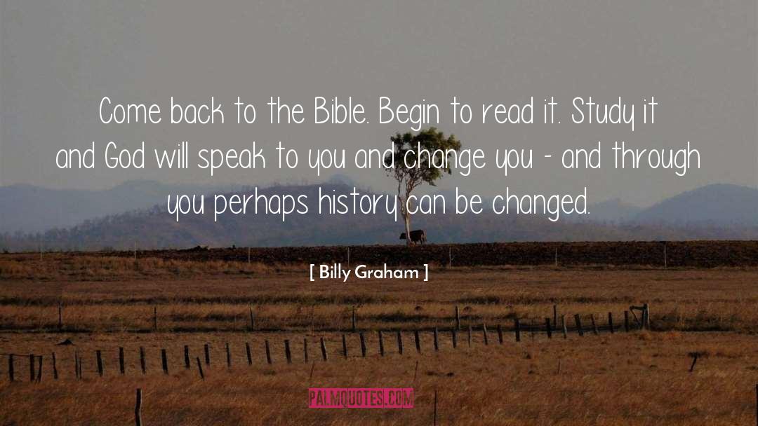 God Will Change You quotes by Billy Graham