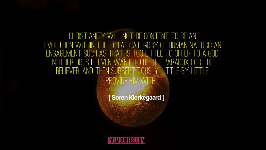 God Will Provide Bible quotes by Soren Kierkegaard