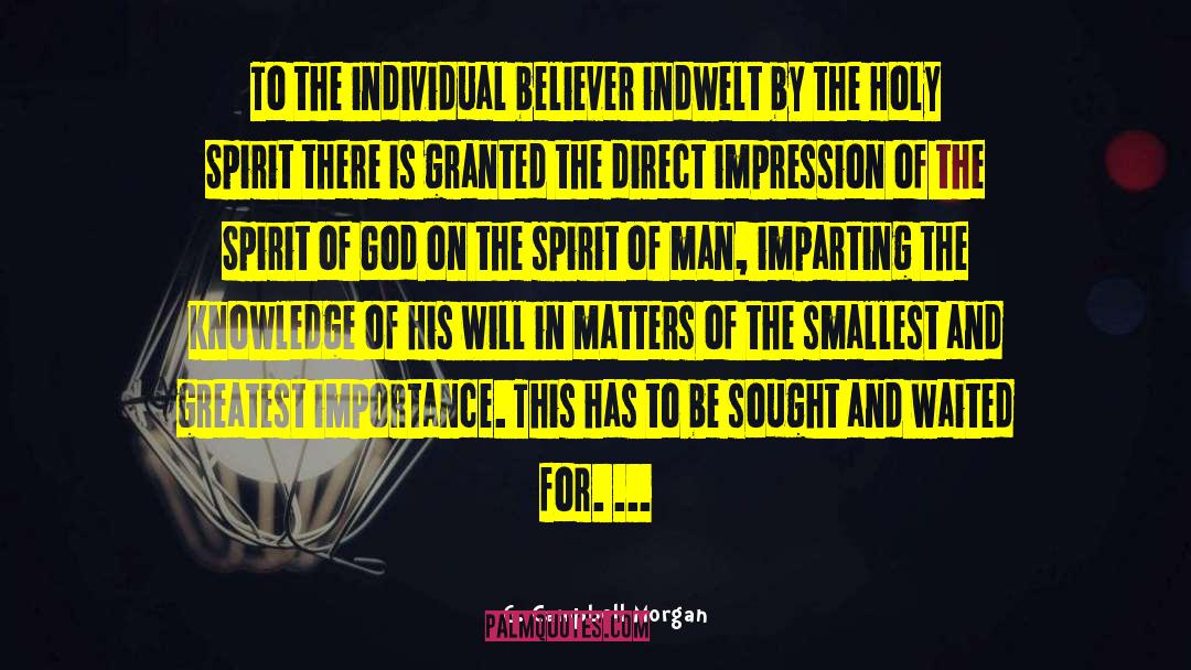 God Will Provide quotes by G. Campbell Morgan