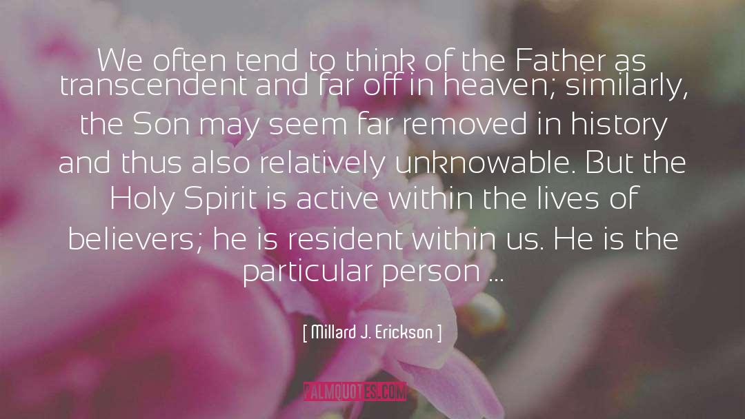 God Within Us quotes by Millard J. Erickson