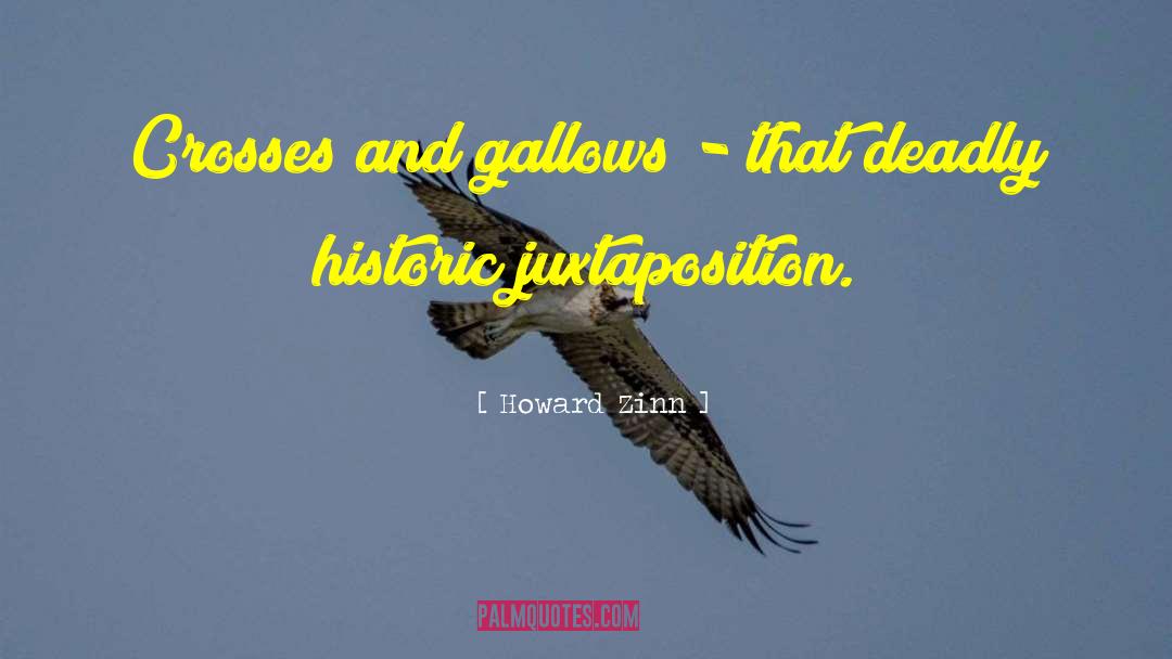 Godamn Gallows quotes by Howard Zinn
