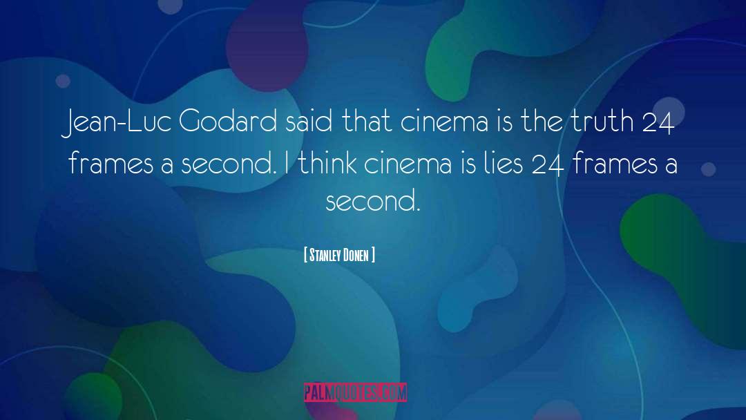 Godard quotes by Stanley Donen
