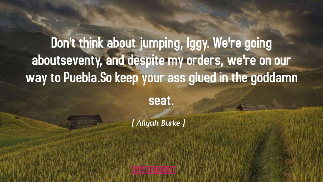 Goddamn quotes by Aliyah Burke
