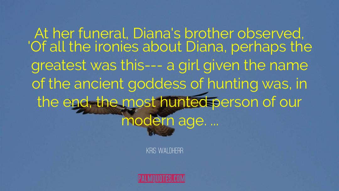 Goddess Diana quotes by Kris Waldherr