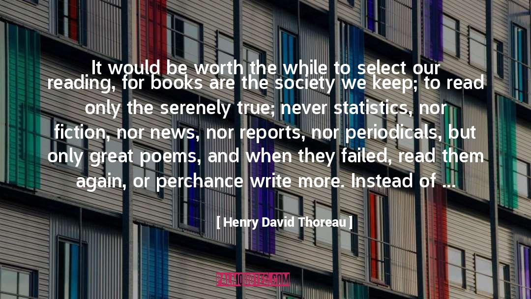 Goddess Fiction quotes by Henry David Thoreau