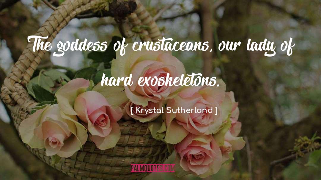 Goddess Hunt quotes by Krystal Sutherland