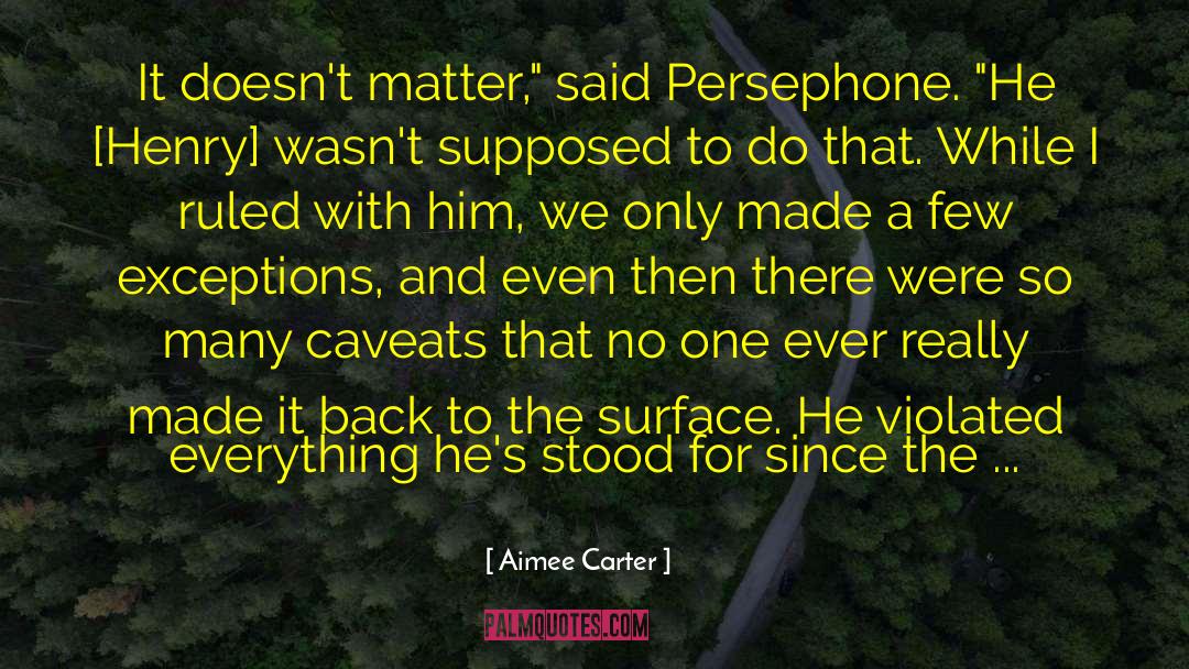 Goddess Interrupted quotes by Aimee Carter