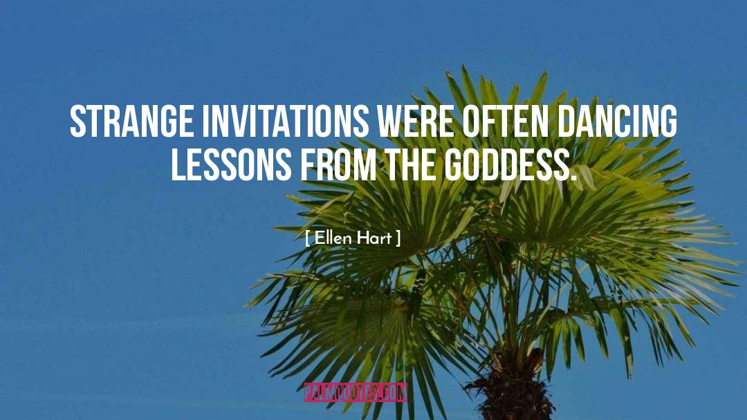 Goddess quotes by Ellen Hart