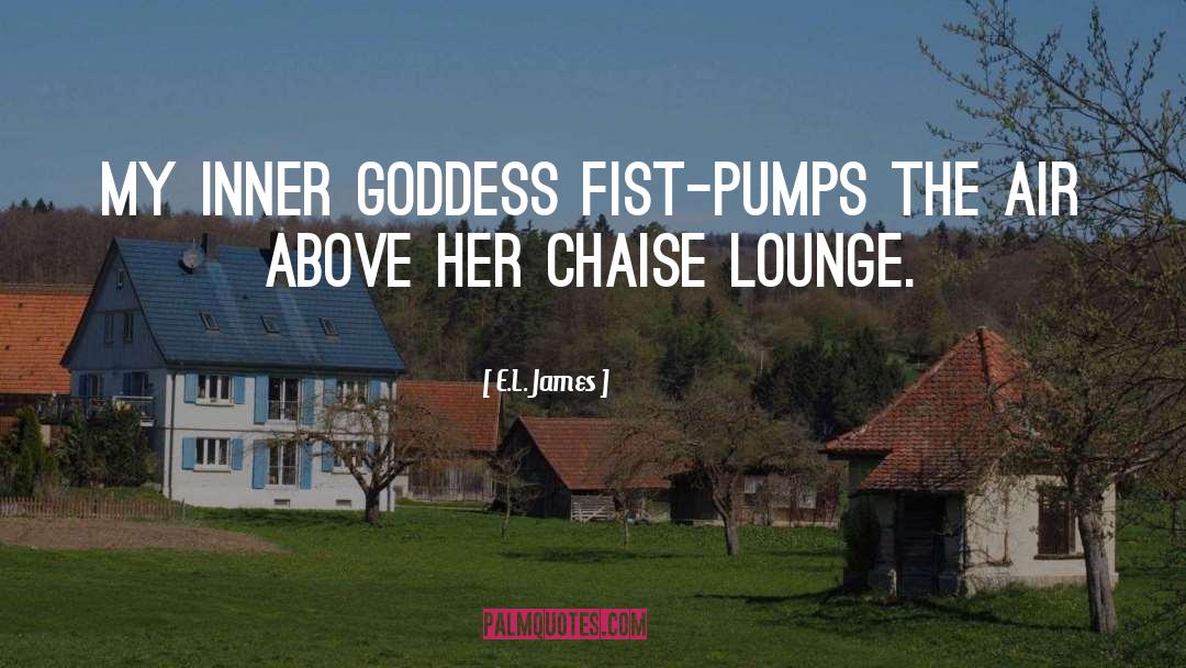 Goddess quotes by E.L. James